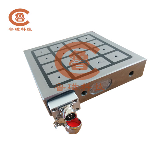 電永磁吸盤機夾類磁盤磁力分布及性能