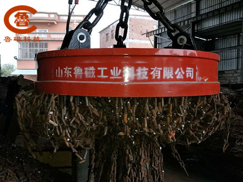 沒有起重電磁鐵，生產(chǎn)加工不會這么簡便快捷