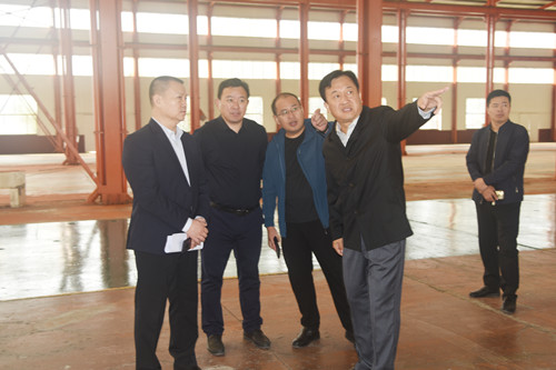 臨清市領(lǐng)導(dǎo)蒞臨魯磁科技進(jìn)行重點(diǎn)項(xiàng)目現(xiàn)場調(diào)度會議