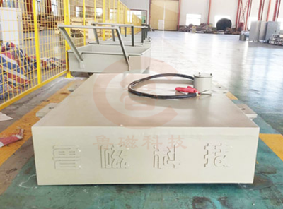 【新款創(chuàng)造】魯磁懸掛式電磁除鐵器又來(lái)一臺(tái)！
